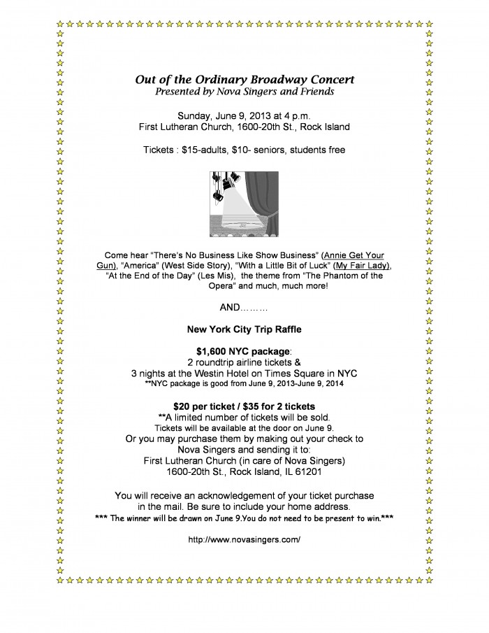 very final flier- Out of the Ordinary Concert 2013-page-0